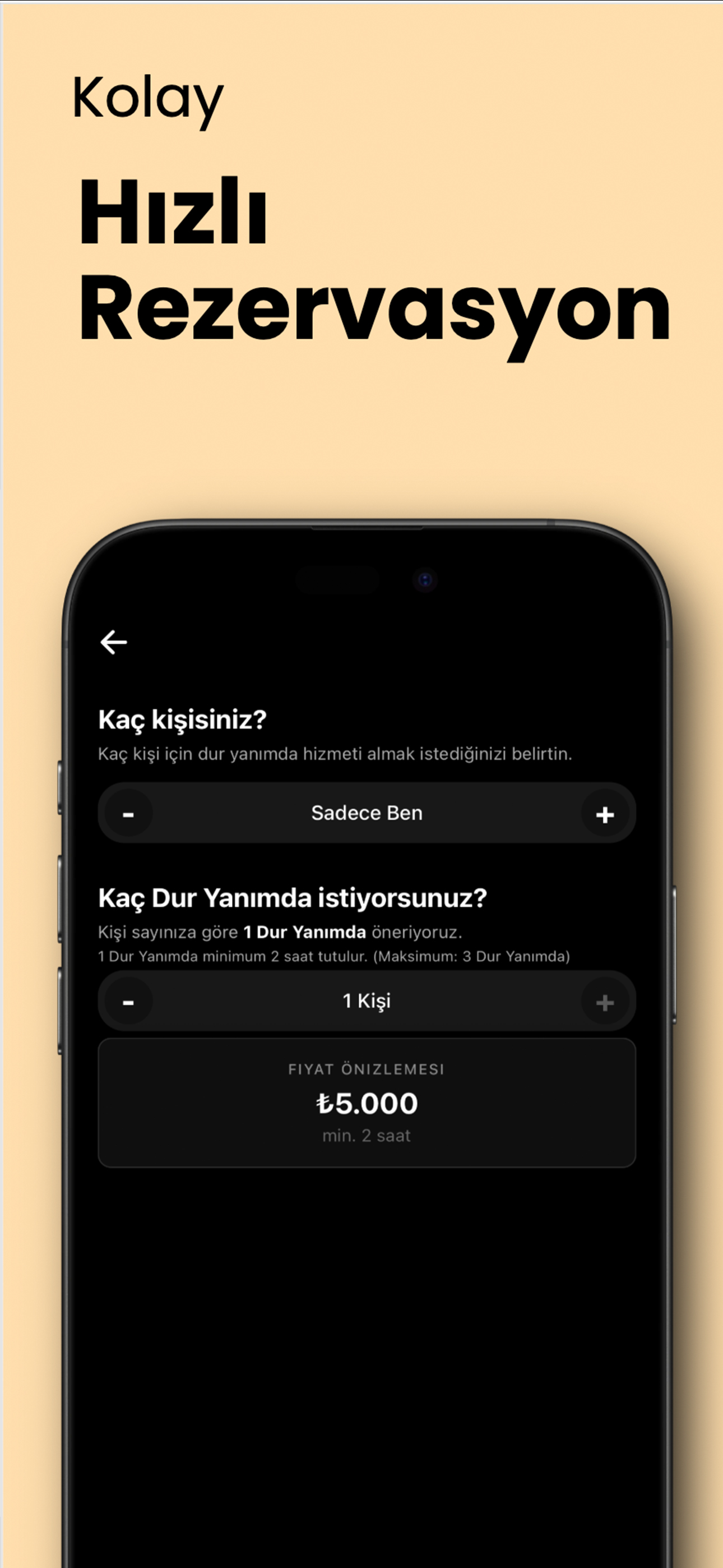 Dur Yanımda Uygulaması - Hizmet Detayları